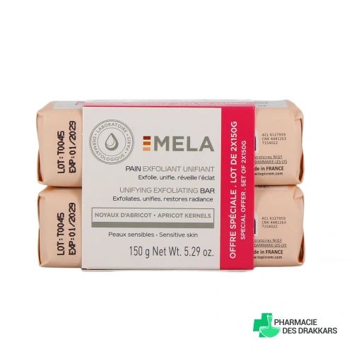 Topicrem Mela Savon Exfoliant - Vue 360°