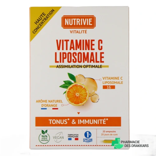 Nutrivie Vitamine C Liposomale - Vue 360°