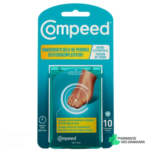 Compeed Pansements Œil de Perdrix - Vue 360°