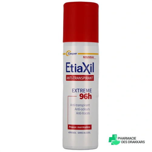 Etiaxil Anti-Transpirant Extrême 96h - Vue 360°