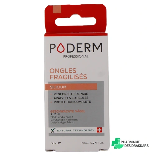 Poderm Serum Silicium Ongles Fragilisés - Vue 360°
