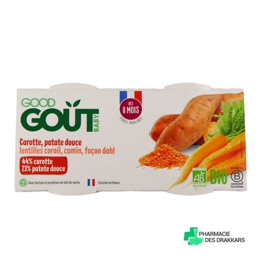 Good Goût Plat Bio pour Bébé - Vue 360°