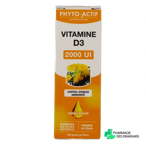 Phyto-Actif Vitamine D3 - Vue 360°