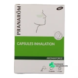 Pranarom Aromaforce Capsules Inhalation Bio - Vue 360°