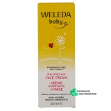 Weleda Bébé Calendula Crème Protectrice Visage Bio - Vue 360°
