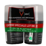 Vichy Homme Déodorant Anti-transpirant 48h Peaux sensibles - Vue 360°