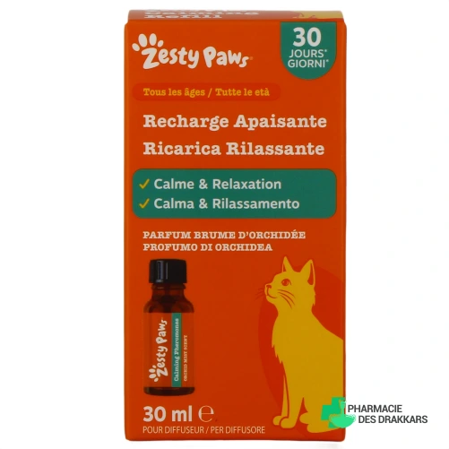 Zesty Paws Diffuseur Apaisant Chat - Vue 360°