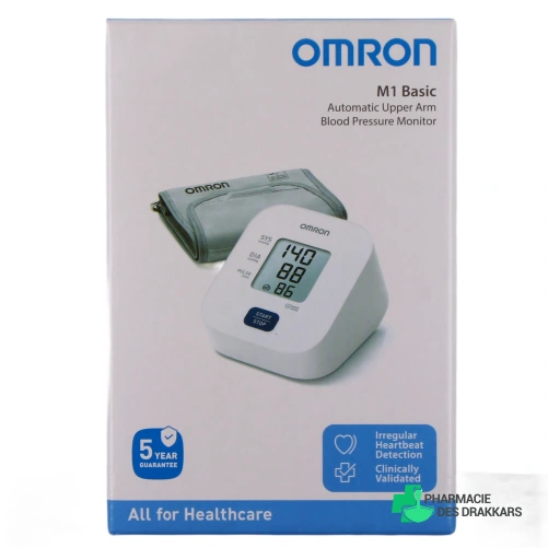 Tensiomètre Bras Omron M1 Basic - Vue 360°