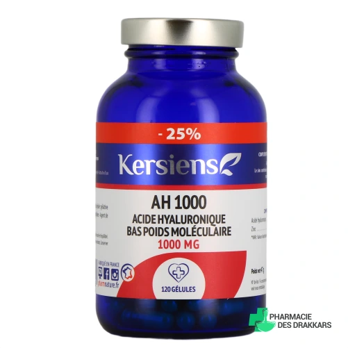 Kersiens AH 1000 Acide Hyaluronique - Vue 360°