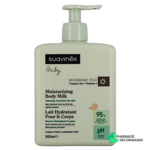 Suavinex Lait Hydratant Corps - Vue 360°