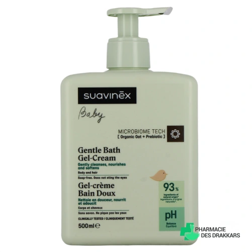 Suavinex Gel-Crème Bain Doux - Vue 360°