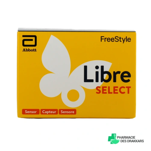 Freestyle Libre Select Capteur - Vue 360°
