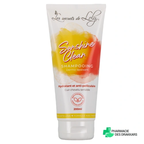Les Secrets de Loly Sunshine Clean Shampooing Dermo-Apaisant - Vue 360°