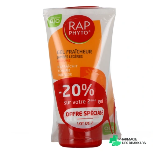 Rap Phyto Gel Fraîcheur Jambes Légères Bio - Vue 360°