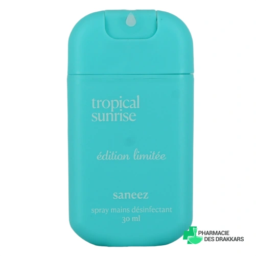 Saneez Spray Mains Désinfectant - Vue 360°