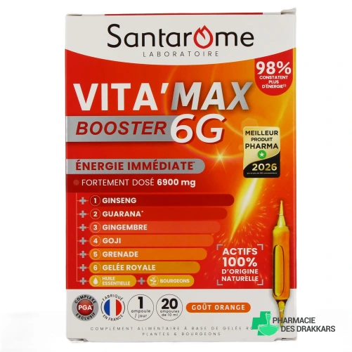 VitaMax Booster 6G - Vue 360°