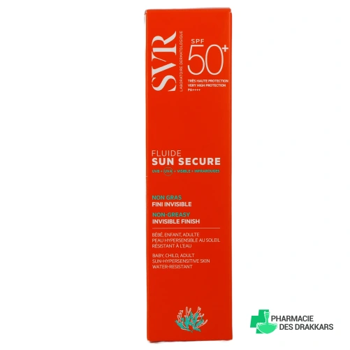 SVR Sun Secure Fluide Solaire SPF 50+ - Vue 360°