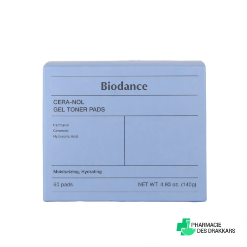 Biodance Cera Nol Gel Toner Pads - Vue 360°