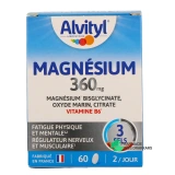 Alvityl Magnésium 360mg - Vue 360°