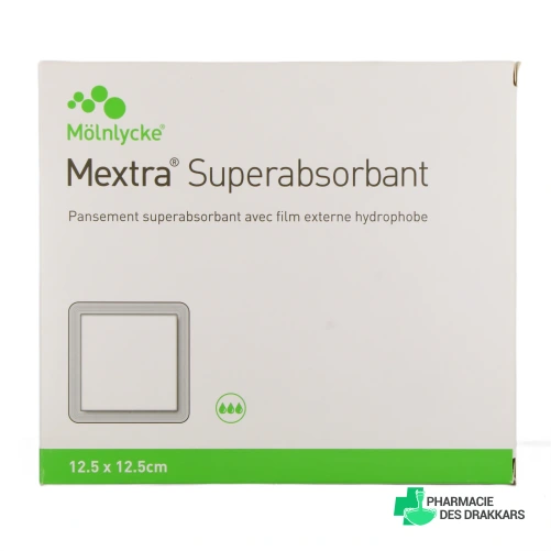 Mextra Superabsorbant Pansement - Vue 360°