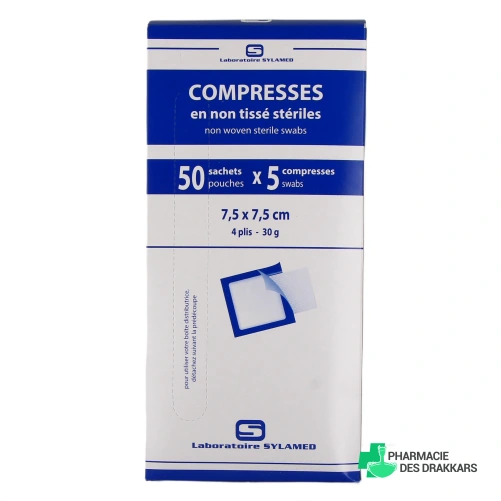 Sylamed Compresses non tissées - Vue 360°
