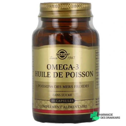 Solgar Omega-3 - Vue 360°