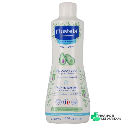 Mustela Gel Lavant Doux - Vue 360°