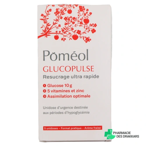 Poméol Glucopulse Resucrage Rapide - Vue 360°