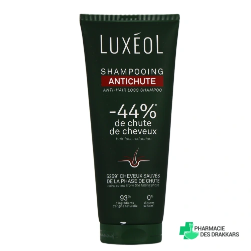 Luxéol Shampooing anti-chute - Vue 360°