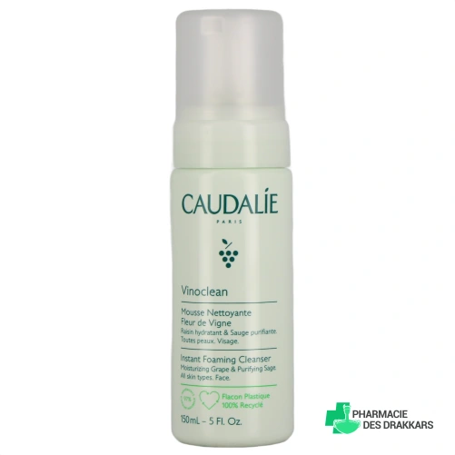Caudalie Vinoclean Mousse Nettoyante Fleur de Vigne - Vue 360°