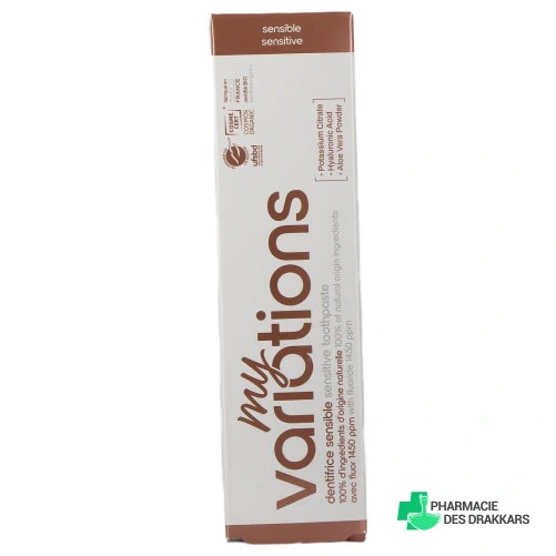 My Variations Dentifrice Sensible - Vue 360°