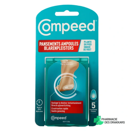 Compeed Pansement Ampoule Plante du Pied - Vue 360°