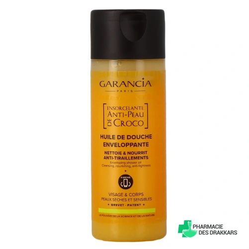 Garancia anti peau de croco huile de douche 100ml - Vue 360°