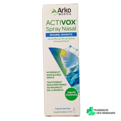 Activox Spray Nasal Rhume Rhinite - Vue 360°