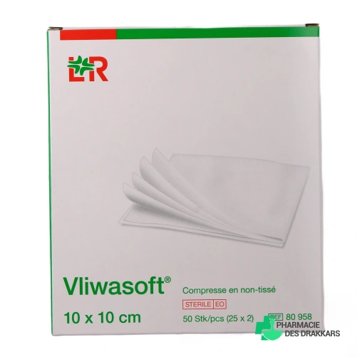 Vliwasoft Compresse en Non-Tissé - Vue 360°