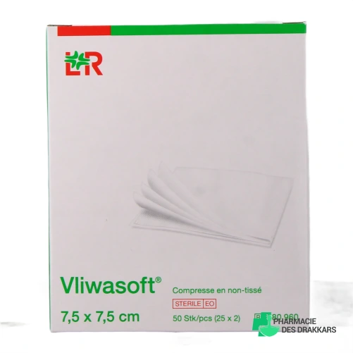 Vliwasoft Compresse en Non-Tissé - Vue 360°