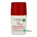 Vichy Clinical Control détranspirant anti-odeur 96h - Vue 360°