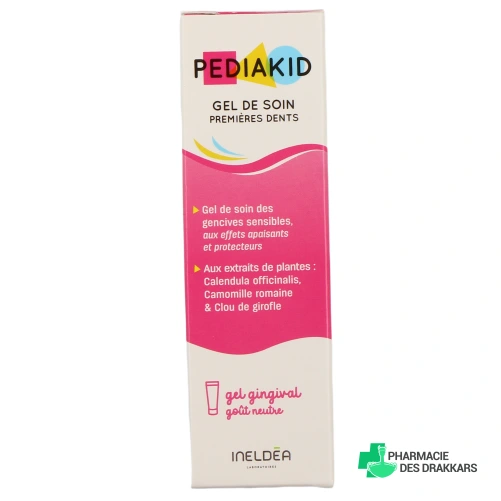 Pediakid Gel de Soin Premières Dents - Vue 360°