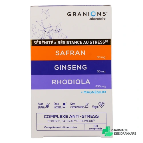 Granions Complexe Anti-Stress - Vue 360°