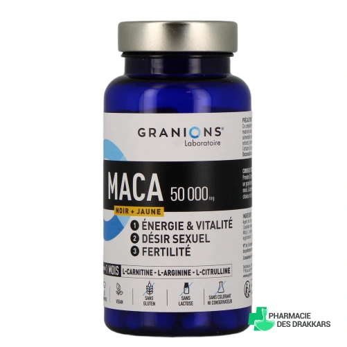 Granions Maca 35000 mg - Vue 360°