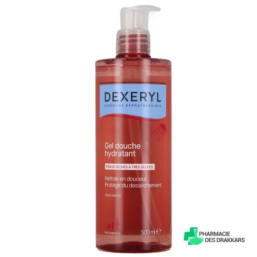 Dexeryl Gel Douche Hydratant - Vue 360°