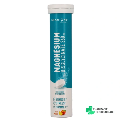Granions Magnésium Bisglycinate - Vue 360°