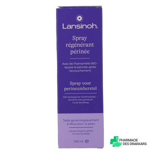Lansinoh Spray Régénérant Périnée - Vue 360°