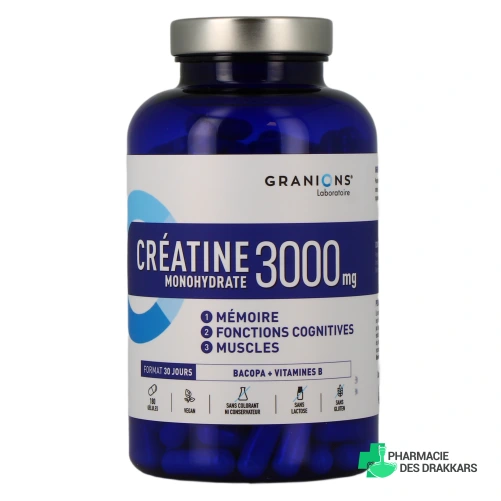 Granions Créatine - Vue 360°