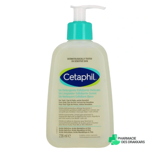 Cetaphil SA Nettoyant Exfoliant Doux - Vue 360°