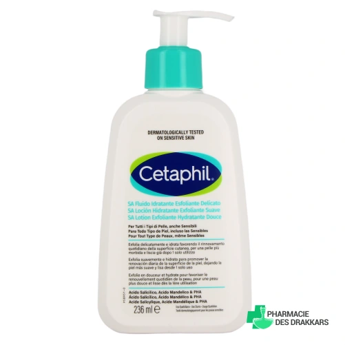 Cetaphil SA Lotion Exfoliante Hydratante - Vue 360°