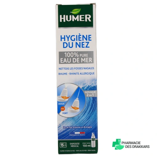 Humer Hygiène du Nez Spray Nasal - Vue 360°