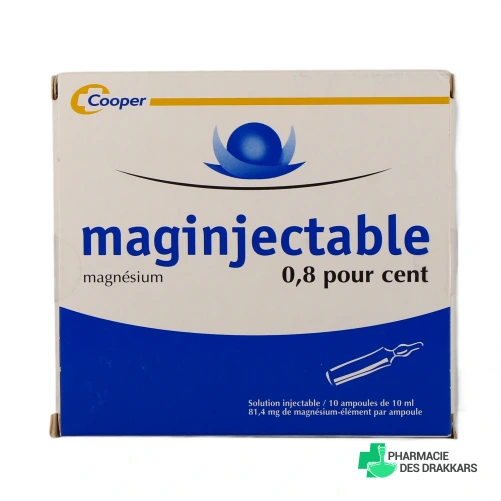 Maginjectable 0,8% - Vue 360°