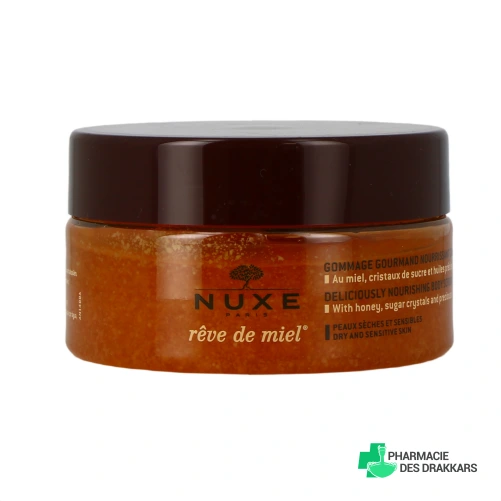 Nuxe Rêve de Miel Gommage Gourmand Nourrissant Corps - Vue 360°