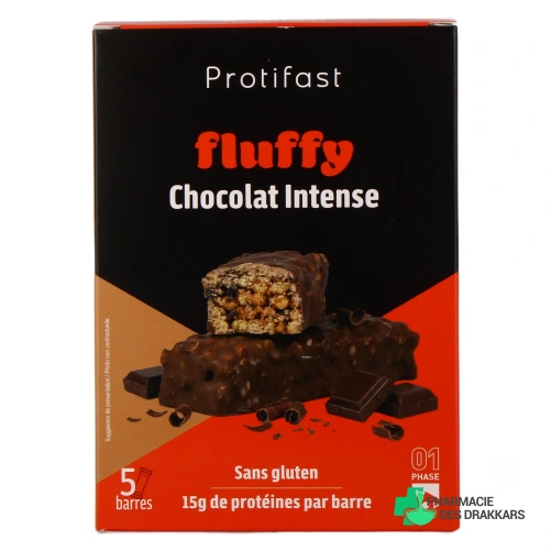 Protifast Barres Fluffy Riches en Protéines - Vue 360°